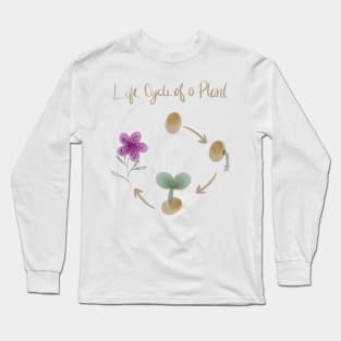 Life Cycle Of A Plant Long Sleeve T-Shirt